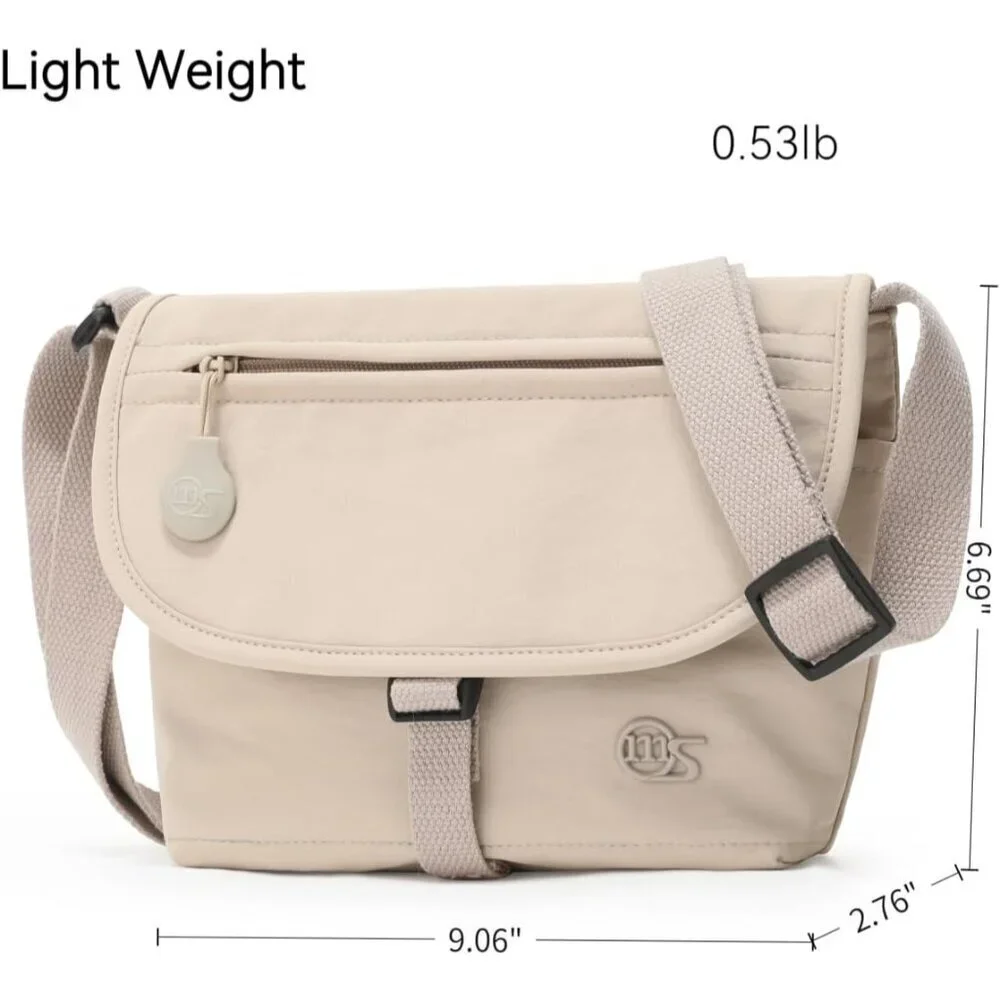 Mini Crossbody Bag Nylon Small Purse Compact Organizer Women